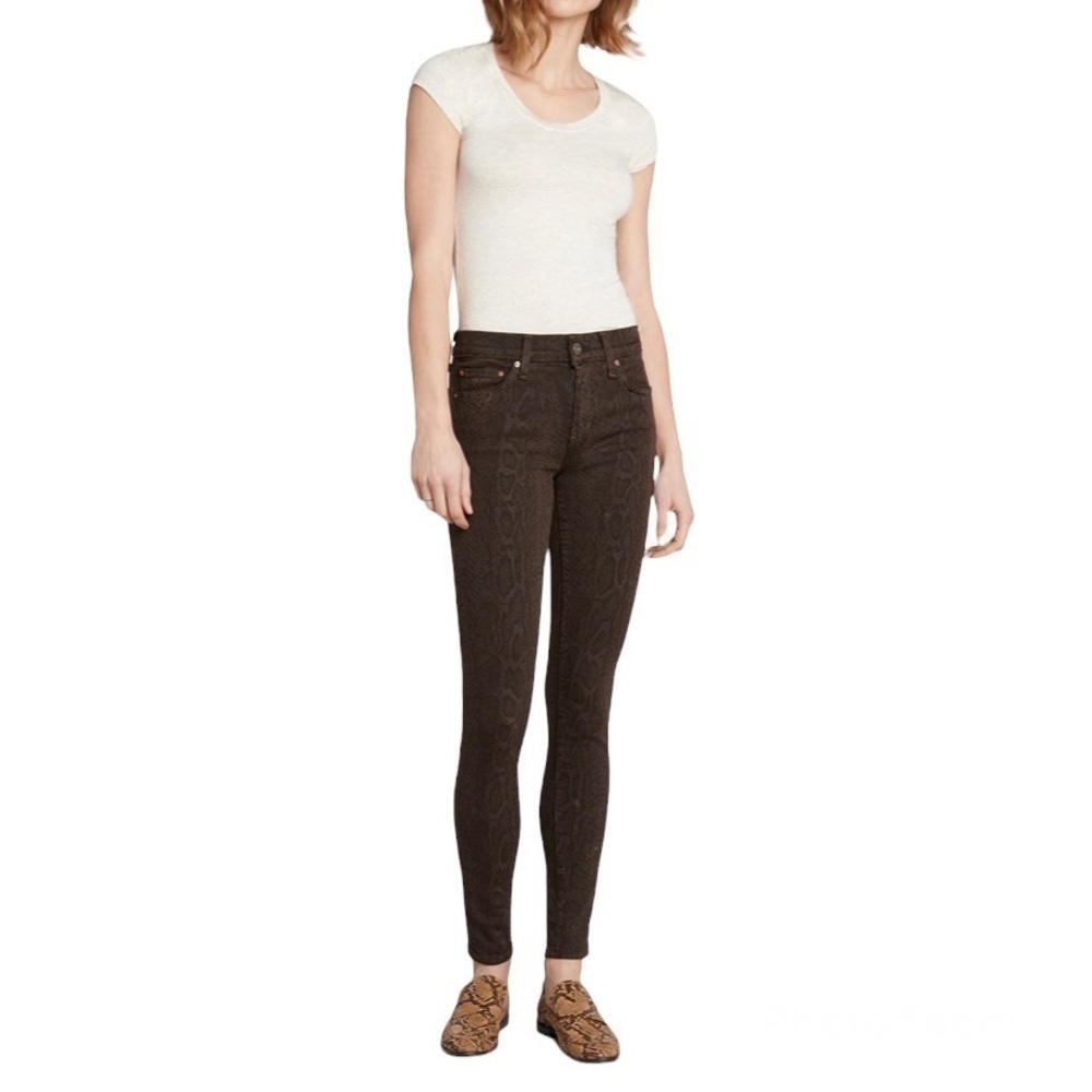 Principle Denim The Dreamer in Chocolate Python Jeans